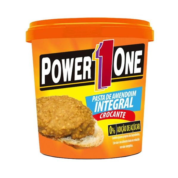 Pasta-de-Amendoim-Integral-Crocante---Power-One---1Kg-Crocante